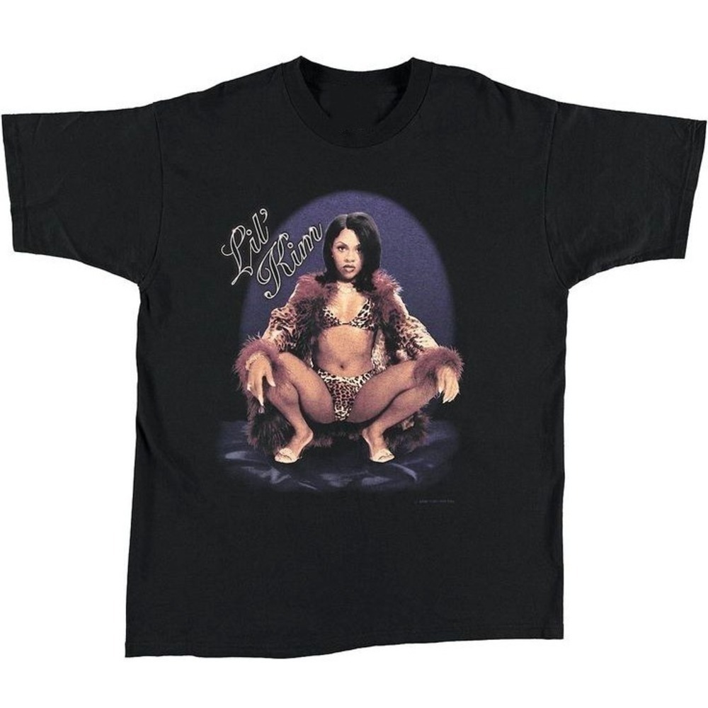 Lil Kim Shirt 90S Hip Hop Rap Tee Lil Kim Style Tshirt